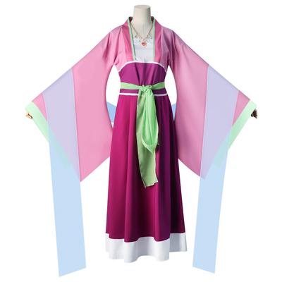 MAO MAO Role-playing Costume Anime Pharmacist Diary Pink Dress Kusuriya No Hitorigoto Halloween Party Woman