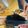 Boîte à lunch 200 ml 304 Thermique Portable Japonaise Acier Inoxydable Boîte à lunch Pour Enfants Pique-nique Pour l'école Opérateurs Boîte alimentaire sans couture | Boîtes à petit-déjeuner