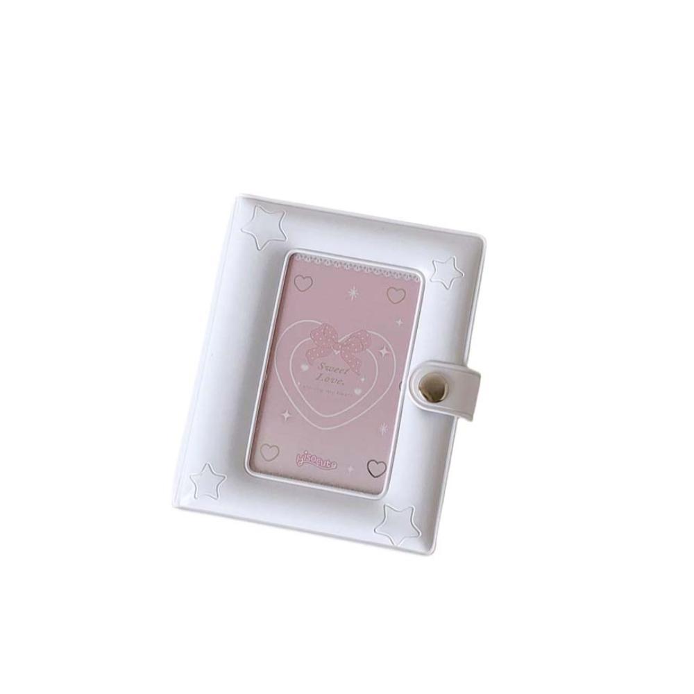 3in ID Photo Korean Photocard Holder Decoration Idol Photo Card Idol Card Display Protector PVC Card Cover Korean Style