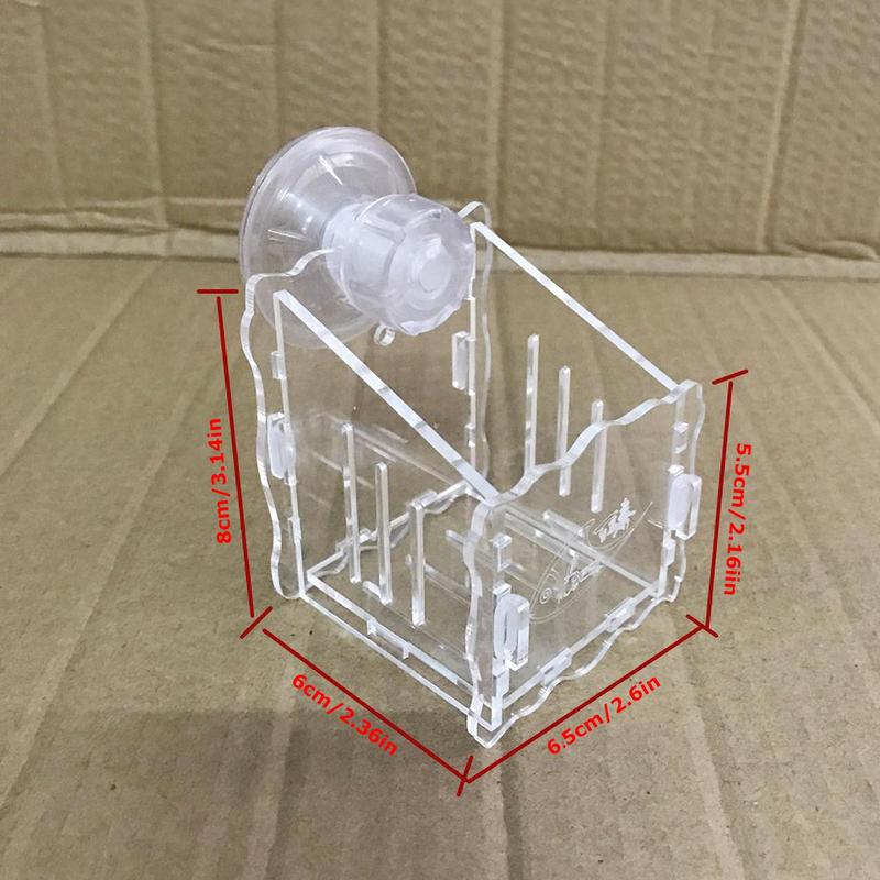 Suction Cup Plant Holder Aquarium Planter Acrylic Aquarium Plant Holder Suction Cup Plant Pot For Secure Placement Aquarium