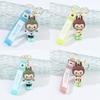 Fashion Keychain Cute Cartoon Backpack Car Pendant Gift Doll Ornament