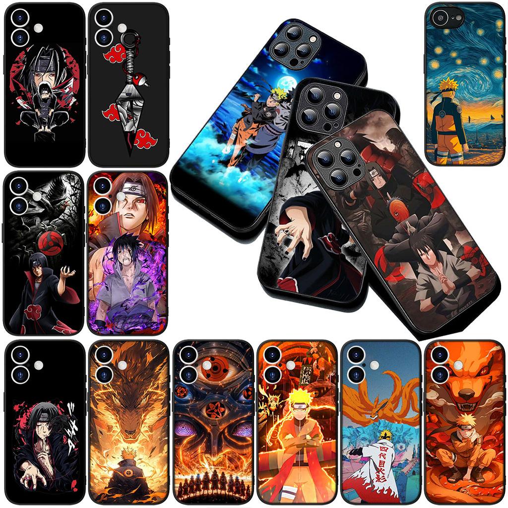 Itachis Uchihas Akatsukis Sasukes Phone Case for Apple iPhone 17 16 14 15 Plus Pro Max 16E ProMax + 15Plus 15+ 16+ Cover