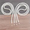 Gold/silver Buckle Pearl Crossbody Mobile Phone Chain  Mobile Phone Pendant