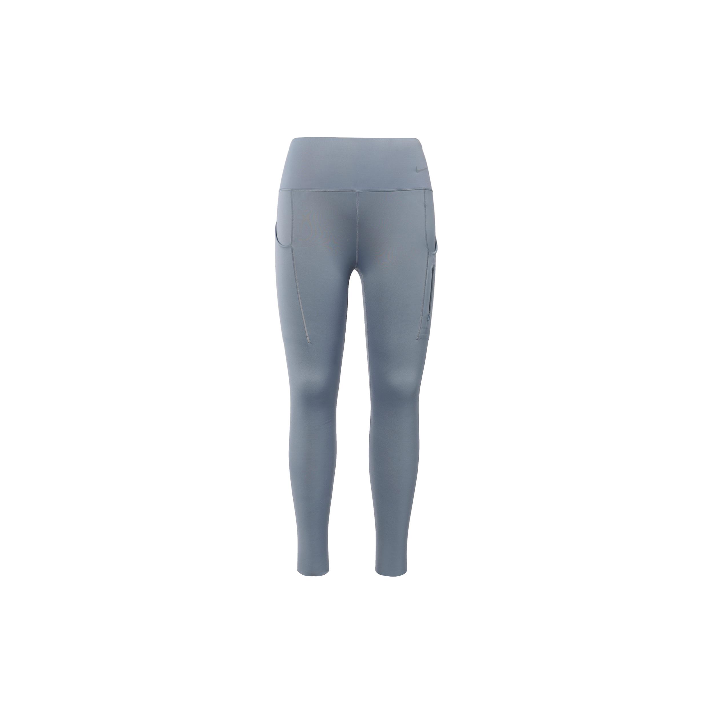 

New Nike Go Sports Pants Women s Gray Slate Blue DQ5695-493 S