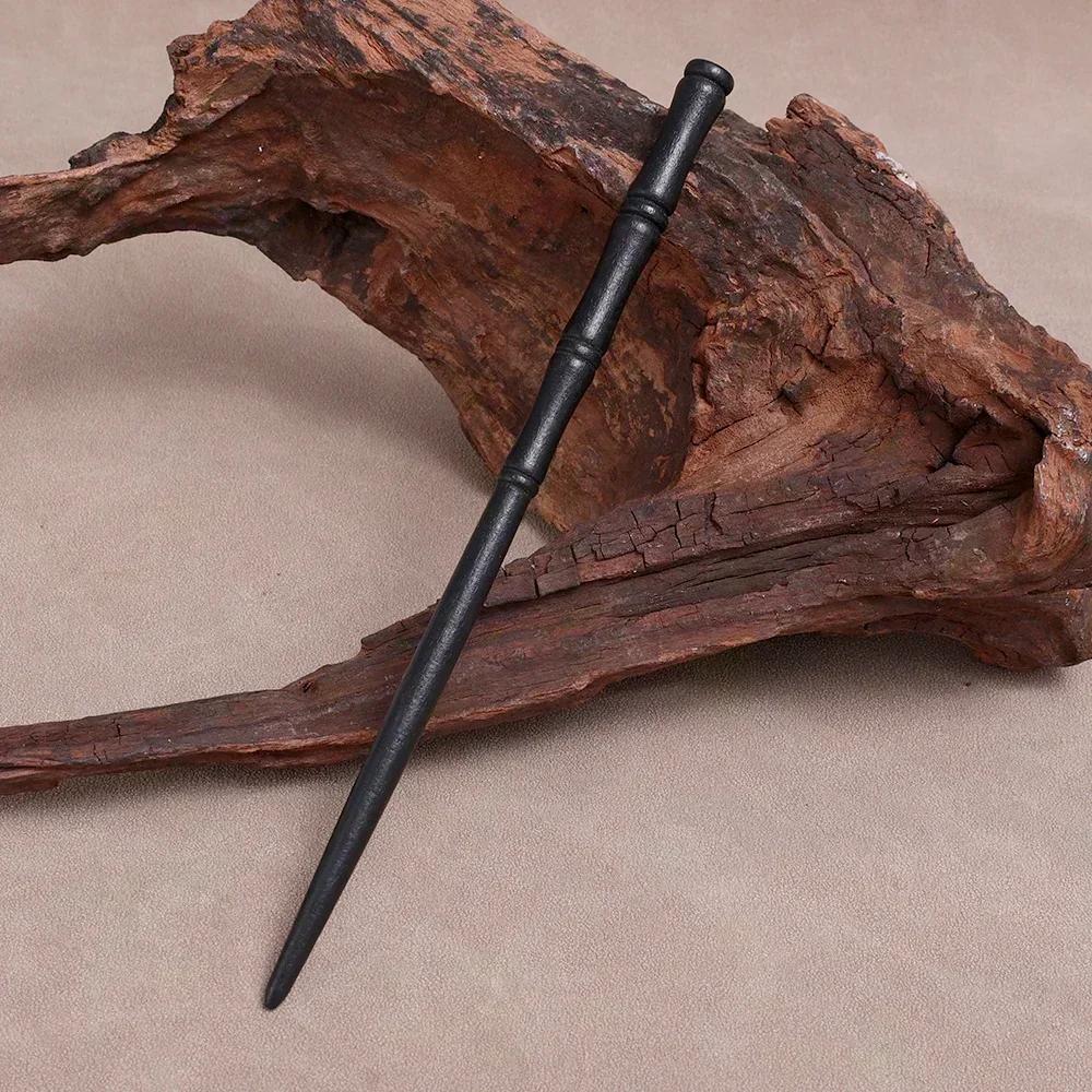 Bamboo Knot Wood Women Girl Chinese Style Tradition Classical Culture Stick Pan Hair Pin Clip Fork Hairpin Wooden Headwear Retro