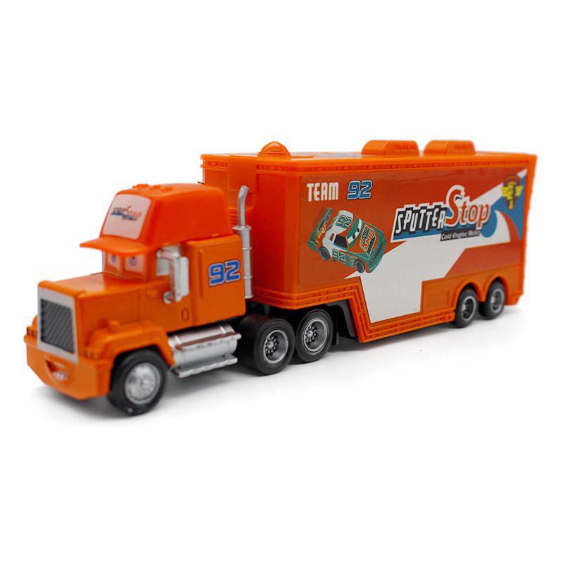 Bunte Autos Mack Lightning Mcqueen King Jackson Storm Rennwagen Spielzeug für Kinder