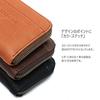GROOVEGEAR Mini Wallet with Card Case, Small Leather Wallet, and Coin Purse for Men and Women, ggs-1003 Chocolate