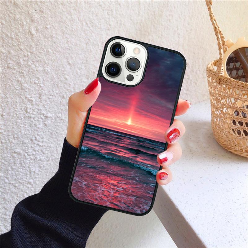 sea waves soft Phone Case Cover For iPhone 17 Air 16 15 14 12 13 Pro Max Plus coque Shell Fundas