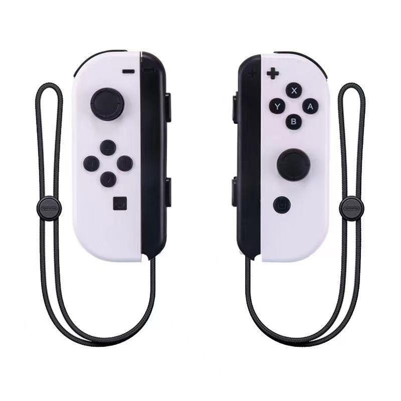 Wireless Bluetooth Joy-Con Controllers with Wake-Up Feature and Wrist Strap, Left and Right Separately for Switch