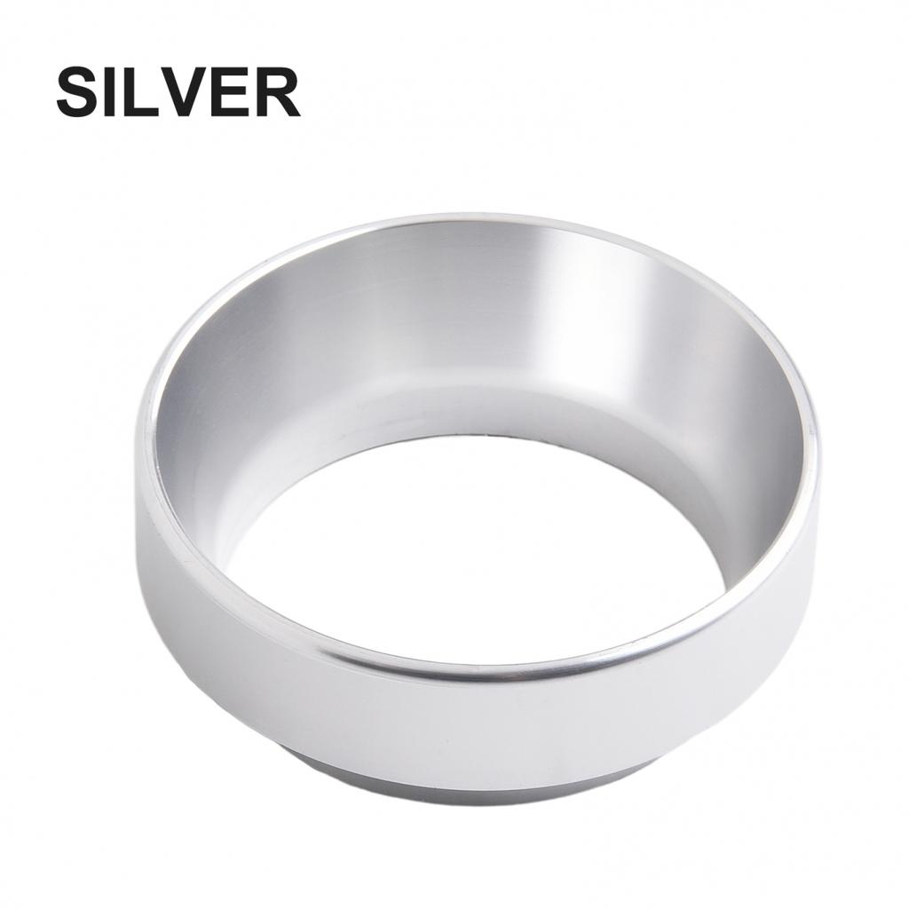 Anello di Dosaggio Caffè da 49MM Portafiltro Cestello Colore Argento Nero