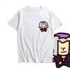Anime JoJo Cute Character Print Short-Sleeved T-shirt Cotton Summer Men's And Women's Casual Fashion Sports Oversized Tshirt