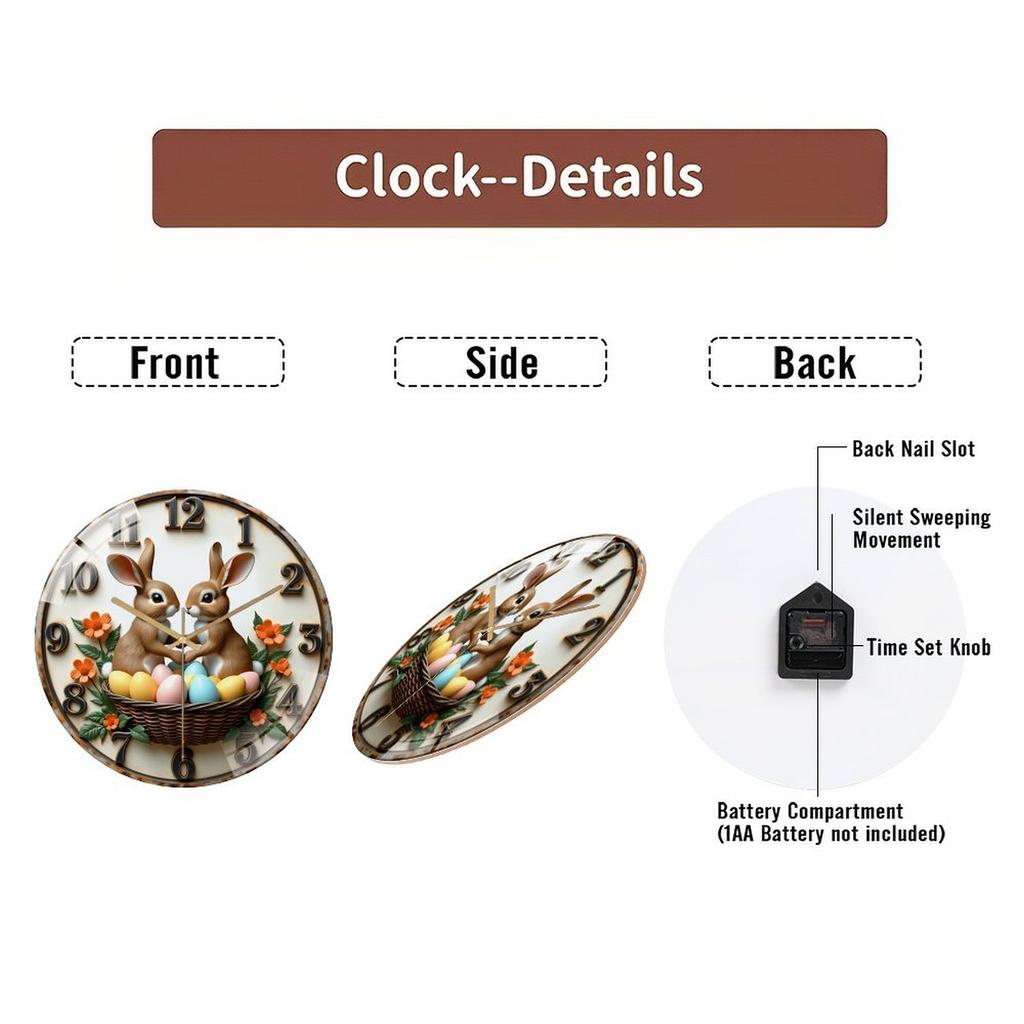 12 Inch Round Wall Clock Guaranteeing Consistent Product Quality and On-Time Delivery