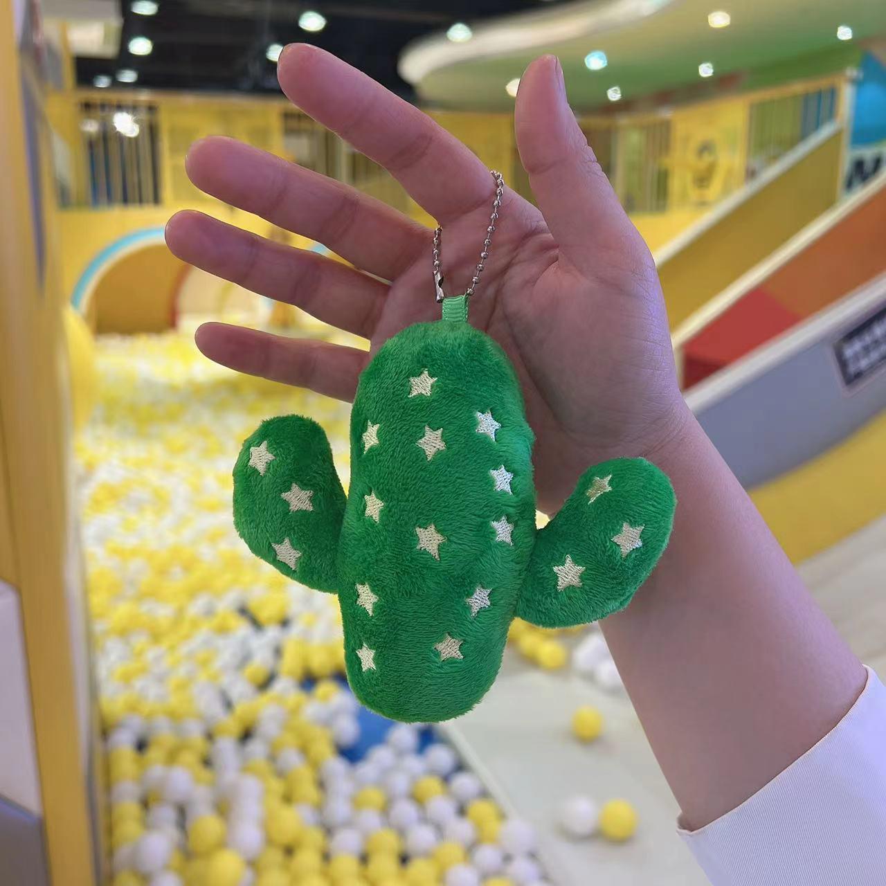 

Брелок-подвеска в виде кактуса - Цепочка для мобильного телефона и подарок на день рождения Height 12 cm