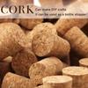 DIY Tapered Cork Plugs Straight Sealing Cup Bottle Stopper Sealing Stopper Stoppers Wooden Wine Corks Tools Kitchen Accessories