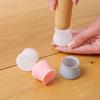 8Pcs Silicone Desk Chair Foot Covers Non-slip Chair Leg Floor Protector 8PCS Furniture Leg Pad  Sofa