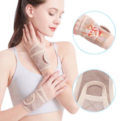 1Pair Wrist Compression Strap and Wrist Brace Sport Support for Fitness, Weightlifting, Carpal Tunnel Arthritis, Pain Relief