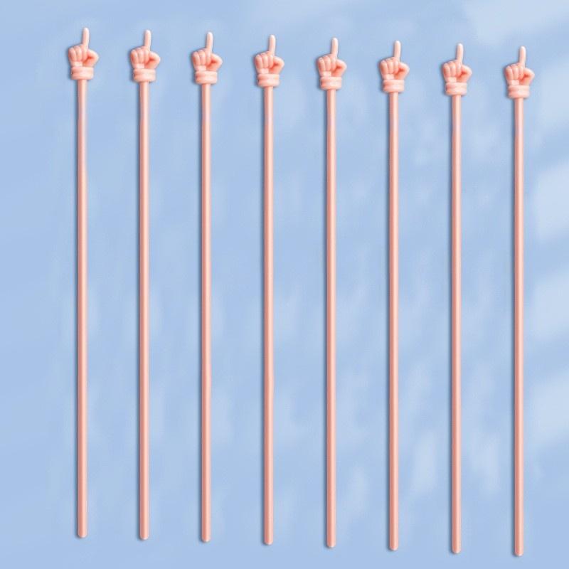 

8 шт. Указка для обучения пальцем студента Раннее образование Указка для чтения пальцем Гибкая пластиковая направляющая для чтения Указка-индикатор