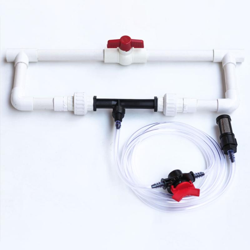 1/2" 3/4" 1" Venturi Injector Male Thread Automatic Irrigation Venturi Mixer Agriculture Drip Device Fertilizer Device Accesory