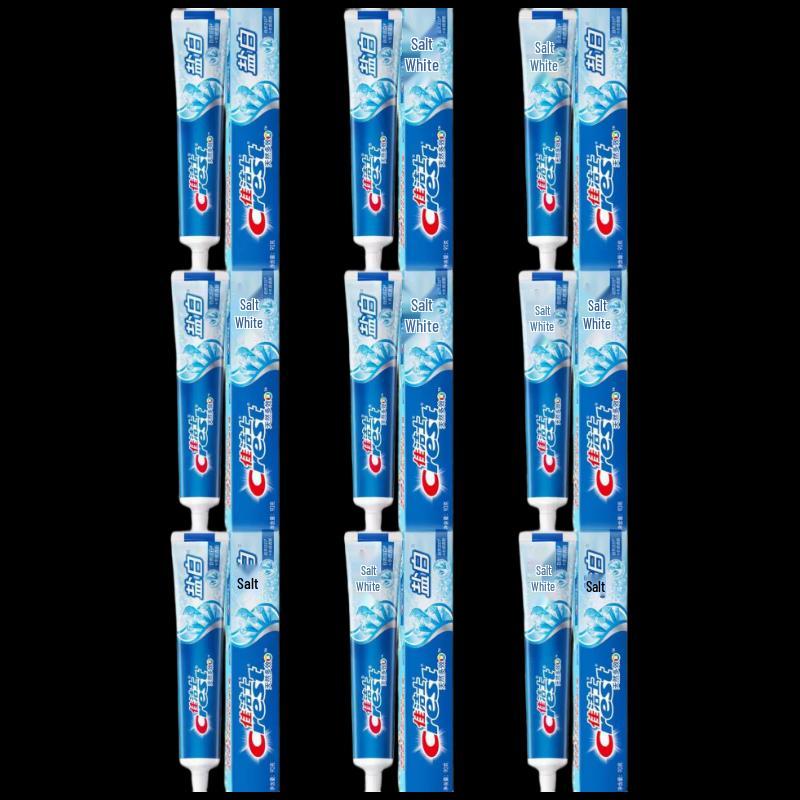 Crest Salt Whitening Toothpaste 9-Pack