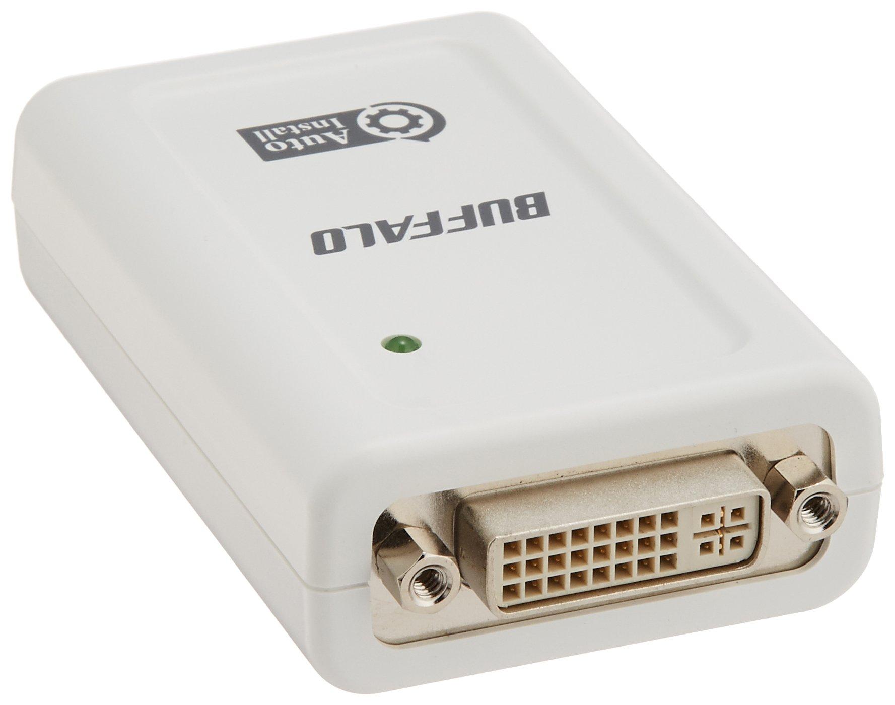 

BUFFALO 1920x1200 resolution compatible display expansion adapter GX-DVI/U2AI