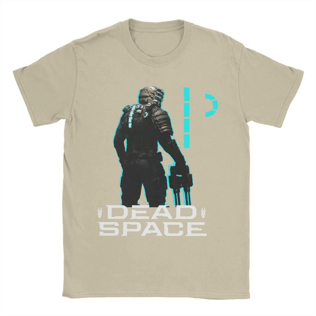Oversized T Shirt Summer Dead Space Remake Hippie T Shirts 100 Cotton Tshirt for Mens Y2K Funny Wholesale Short Sleeve Tops