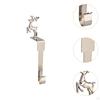 Christmas Stocking Hook Metal Hanging Mantle Stand Xmas Hanger Hangers for Office