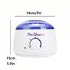 100W Wax Heater Adjustable Temperature Rapid Heating Easy to Clean Use on The Whole Body Wax Melting Furnace Epilator