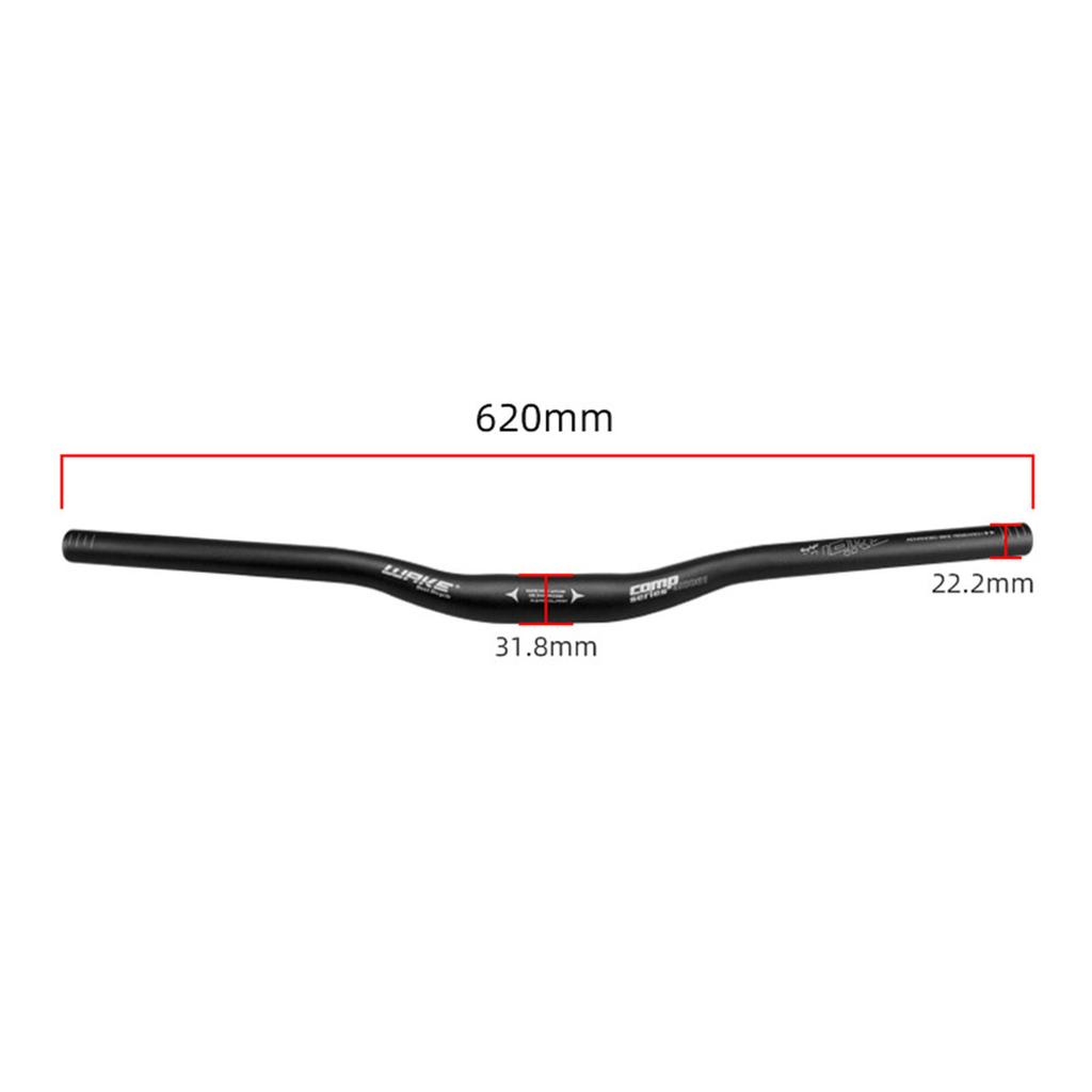 MTB Fahrradlenker Berg, Rennrad, Downhill Räder Vorbauten 620mm 31.8mm Lenkrad für