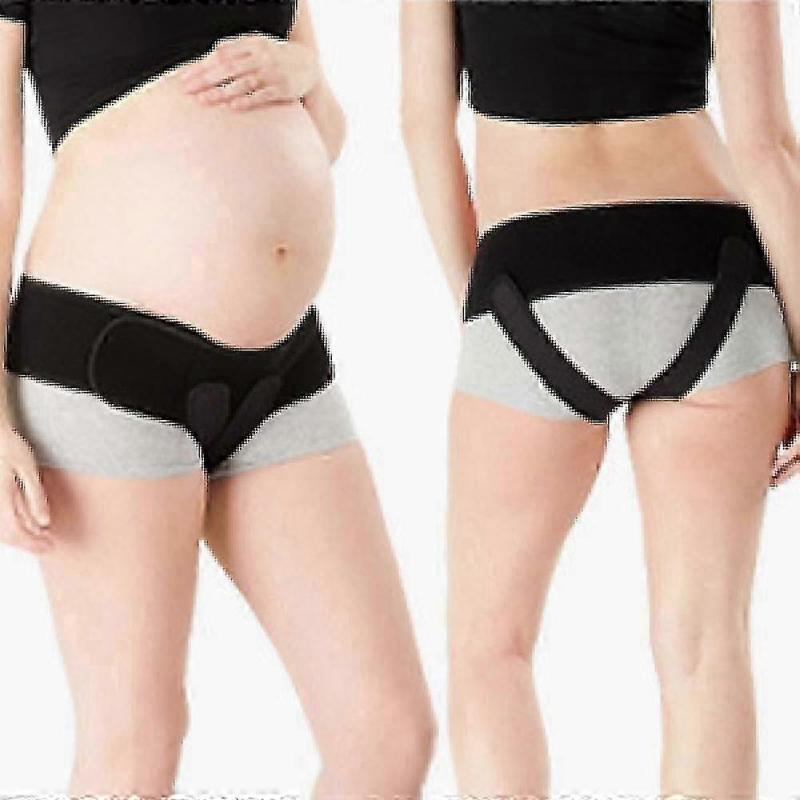 Pás na podporu panvy Tehotenský pás na pomoc pri zmiernení bolesti panvy počas tehotenstva Ľahko nastaviteľný pre maximálnu podporu Tehotenský podporný pás