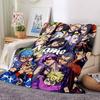 Customiz Name Personality JoJo's Bizarre Adventure  Blanket Soft &Warm Sofa Office Bed Travel Lunch Break Blanket, Gift Suitable All Seasons