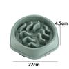 Non-Slip Slow Feeder Bowl for Small & Medium Dogs and Cats