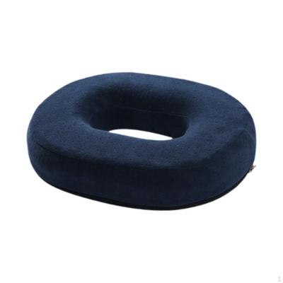 Donut Pillow Seat Cushion Chair Pad Office Memory Foam, Portable Breathable Support for