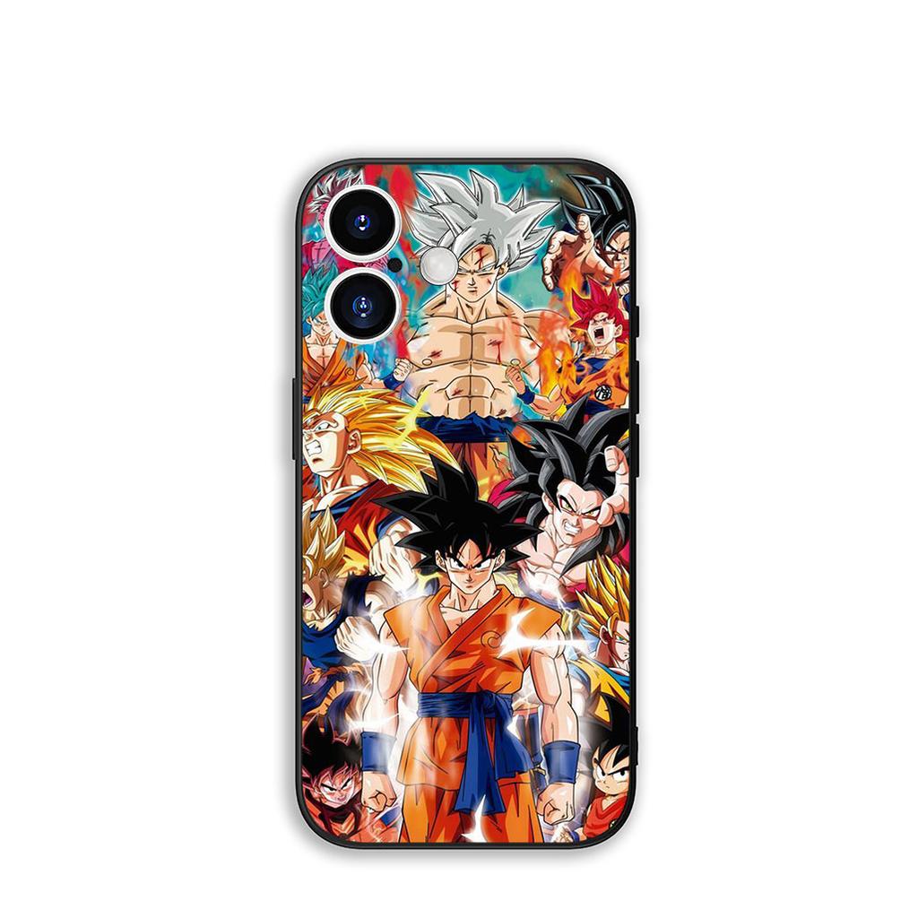 Cartoon Son Gokus Dragon Ball Gohans Phone Cover for Apple iPhone 15 14 16 Plus 12 13 Mini 17 Pro Max + ProMax 16E Air Case