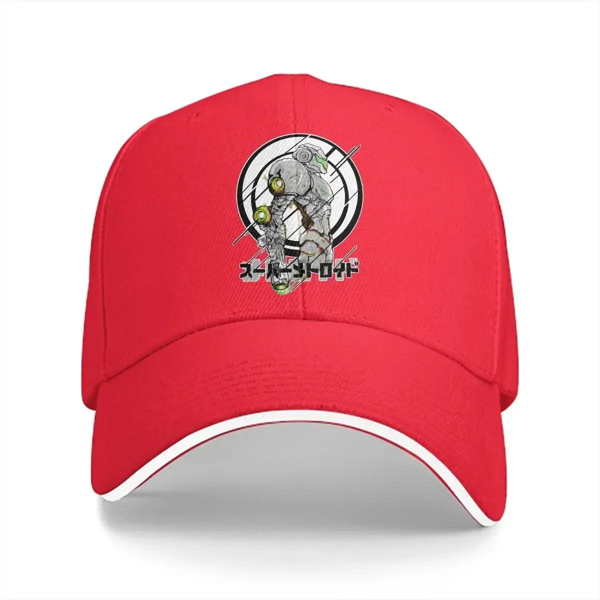 

Крутая Бейсболка Мужские Кепки Женские Козырек Защита Snapback Кепки Super Metroid One Size