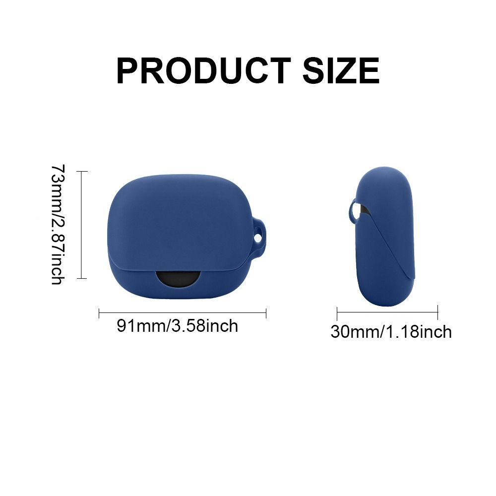 Silicone Earbuds Protective Case Dustproof Washable Wireless Earphone Shell Anti-drop for Anker Soundcore AeroFit Pro