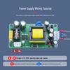 18W Dual-Output Switching Power Supply: 220V to 5V/24V Isolated Buck-Boost DC Module