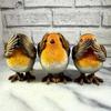 New Resin Statue Ornament, Cute and Creative Decoration, Don't Listen, Don't Look, Don't Say Bird Desktop Decoration Ornament