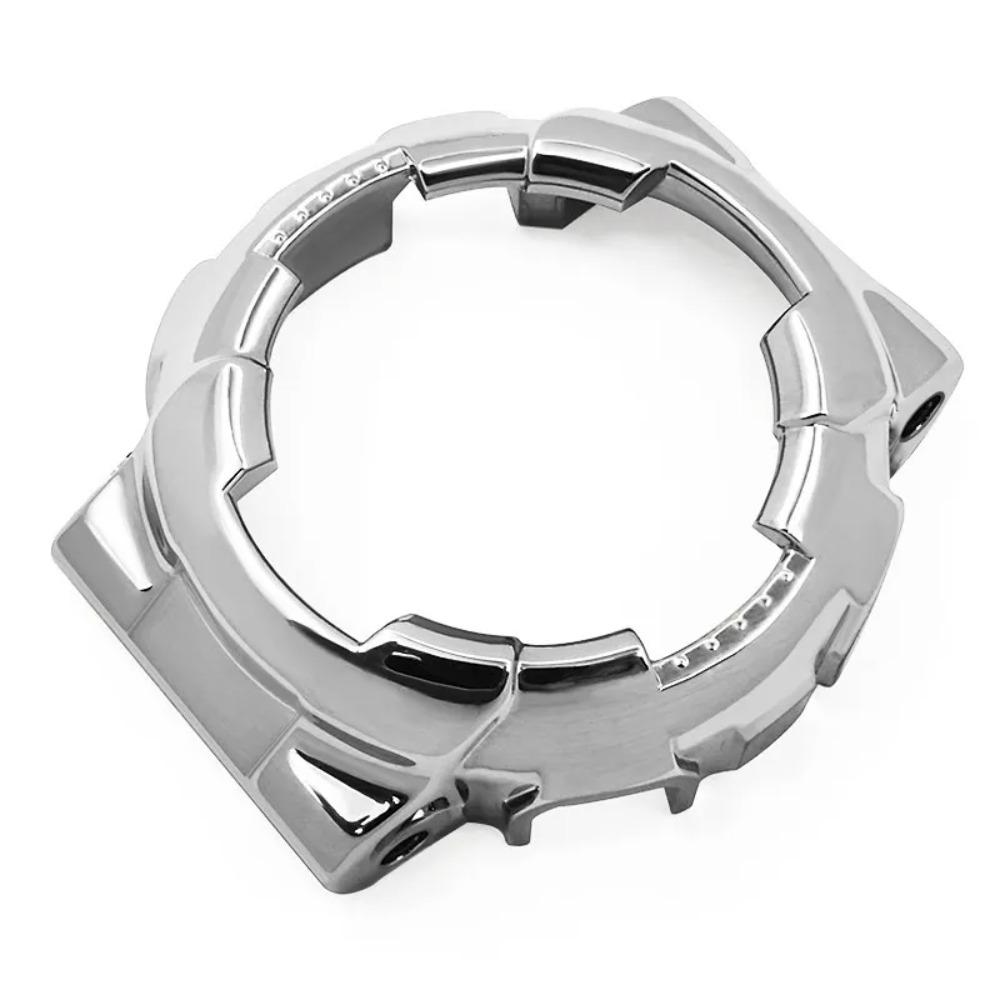 Stainless Steel Mod Kit For Casio G-SHOCK GA-110 GA-110GB GA-100 GA-120 Series Modified Black Warrior Metal Bezel Case Strap