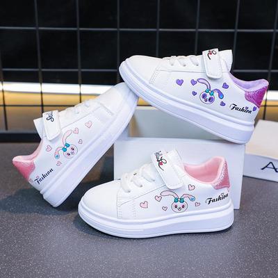 Zapatillas Blancas Antideslizantes de Suela Blanda 2025 para Correr Niñas - Perfectas para Escuela Primaria y Deportes