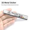 3D Metal Car Emblem VIP Sport Badge Sticker Accessories For Mercedes Benz AMG W205 C300 W203 W206 W108 W124 W126 W140 W168 W169