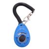 Dog Training Clicker Pet Cat Plastic New Dogs Click Trainer Aid Tools Adjustable Wrist Strap Sound Key Chain Dog Supplies