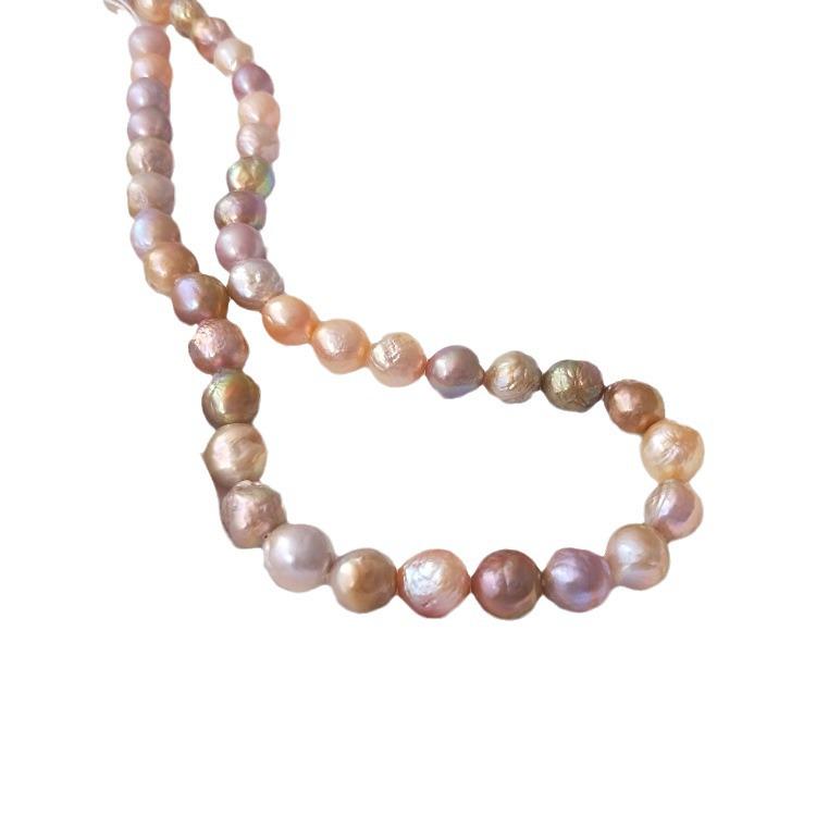 Mărgele Edison Baroc Irizate de Perle de Apă Dulce pentru Bijuterii DIY