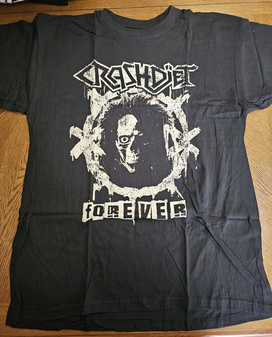 Crashdiet Band Forever Album Heavy Cotton Black T Shirt S-5XL MC613 Unisex T-Shirt L