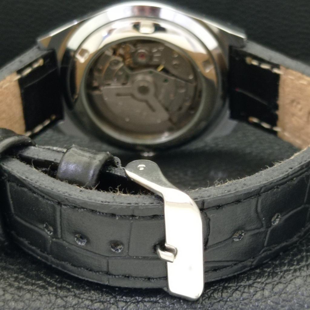 AUTOMATIC SEIKO 5 JAPAN MENS 6309A REFURBISHED BLACK COLOR DIAL WATCH a440210-4 Sk-a440210-1