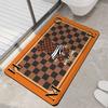 Toilet Diatom Mud Cushion Absorbent Floor Mat Bathroom Door Mat Household Toilet Door Carpet Light Luxury Non-slip Foot Mat