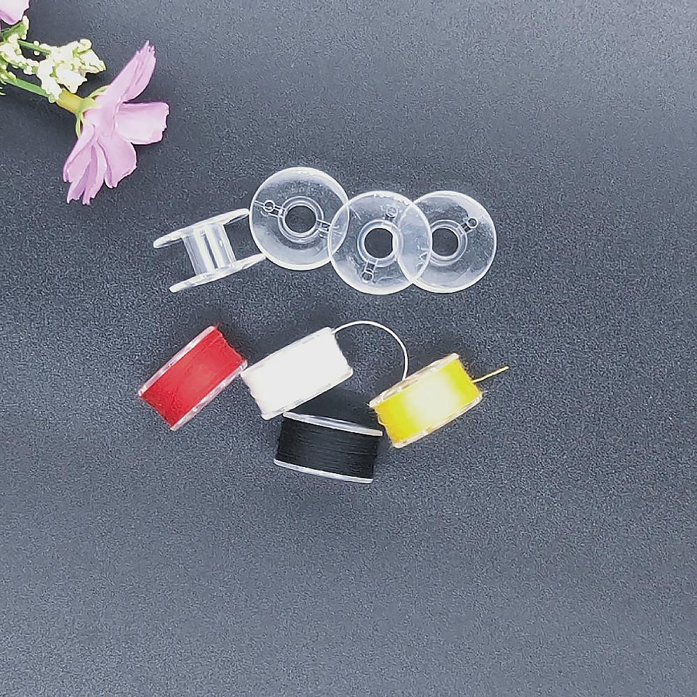 Item Plastic With Storage Box Plastic Bobbins Sewing Supplies Sewing Machine Accessories Bobbin