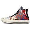 1970s Chuck 70 Beat the World Comfortable and Versatile High Top Espadrilles Unisex Red and White