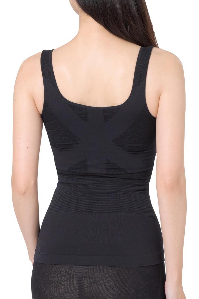 Shapewear for the Abdomen Comfortable Bra Shaper Set of Bra Top with Innerwear for Compression [repose Time] [Takeuchi-style 2] Non-wired Cups, Women,