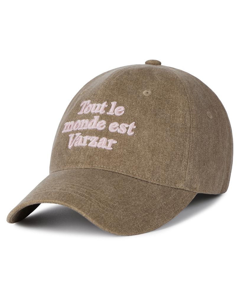 Bajal Tmv Lettering Ball Cap [Pigment Brown]