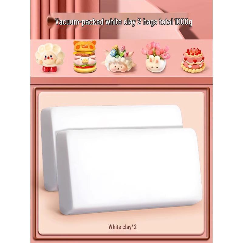 Stone Clay DIY Kit: Lightweight Polymer & Plaster Clay for Handmade Sculptures